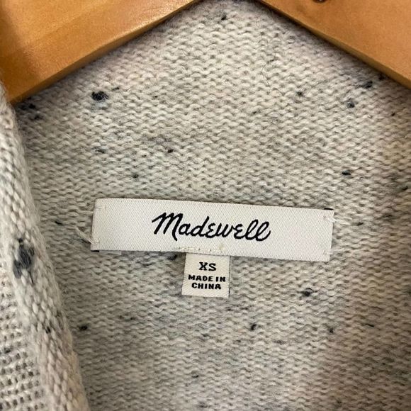 Madewell | Donegal Inland Turtleneck Sweater Gray - Picture 4 of 7